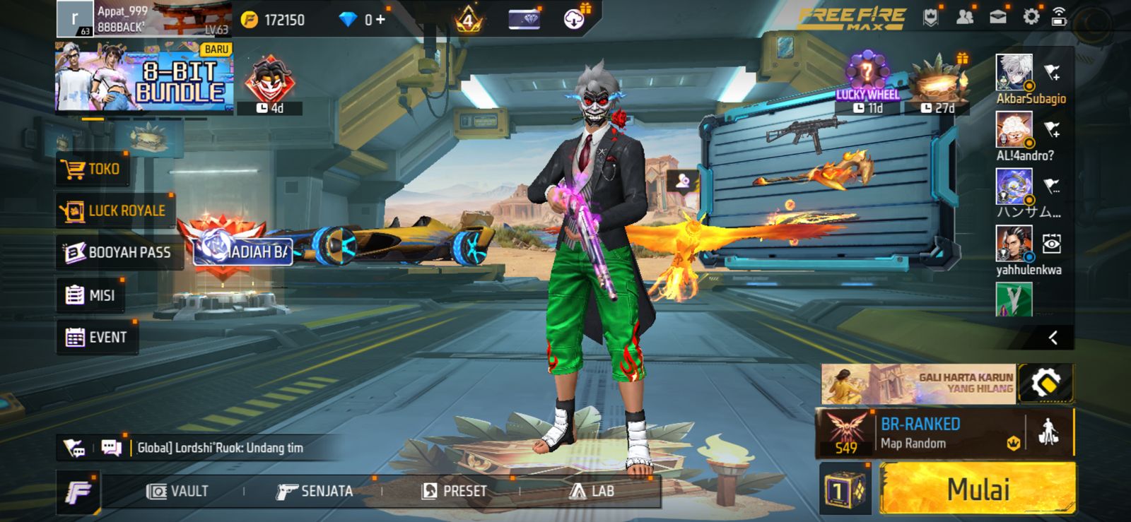 FREE FIRE A-16